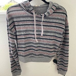 Inspired Hearts Grey Hoodie Small
